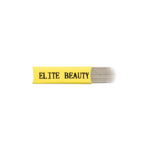 Microblading Needles 12 Prong 3row Shape Yellow