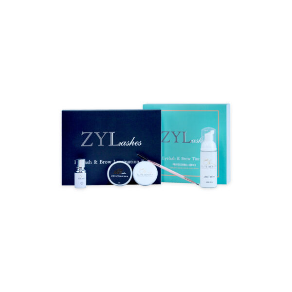 ZYL lashes Lash and Brow Lamination and Tinting full set,Remover specifically designed for eyelash extensions